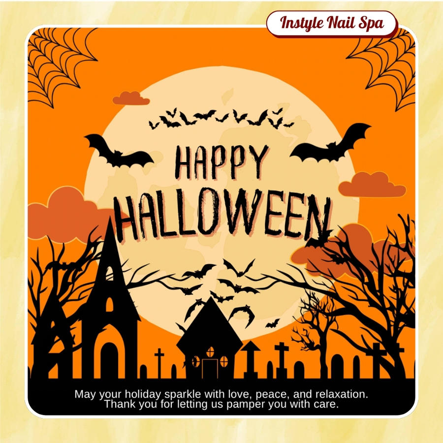 Halloween nail design